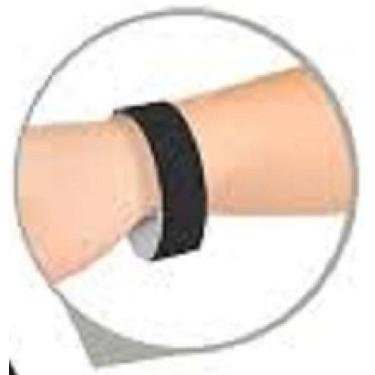 Imagem de Pulseira Identificação Tyvek Preto 1 mil Unidades