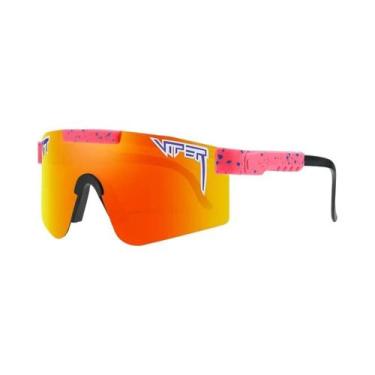 Imagem de Óculos De Sol Unissex UV400 À Prova De Vento Pit Viper Para Ciclismo A