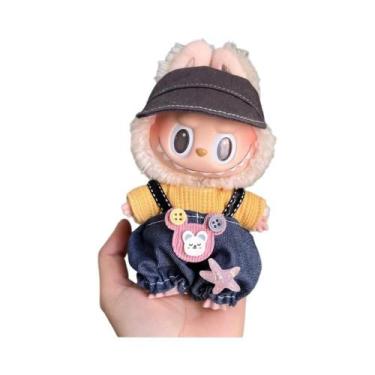 Imagem de Conjunto Casual De Roupa E Acessórios Estilosos Labubu De 17cm Para Cr