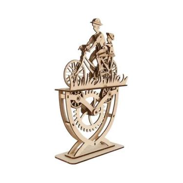 Imagem de Quebra-Cabeça 3D De Madeira De Alta Dificuldade, Modelo De Montagem DI