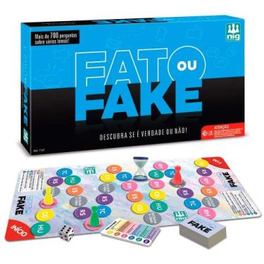 Imagem de Jogo de Tabuleiro - Fato ou Fake - Nig Brinquedos