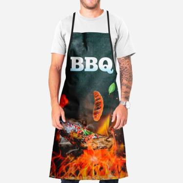 Imagem de Avental Churrasqueiro Personalizado O melhor Amigo do Churrasco Alta Q