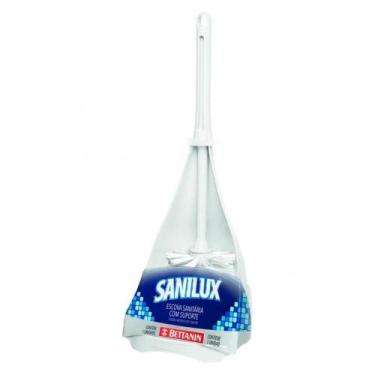 Imagem de Escova Sanitária Sanilux Com Suporte - 565 - Bettanin Escova Sanitaria
