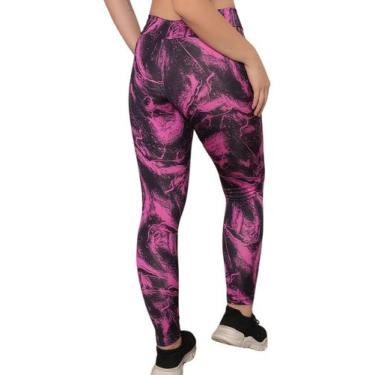 Imagem de Calça Legging Academia Feminina Esportiva Feminina Zero Transparência 