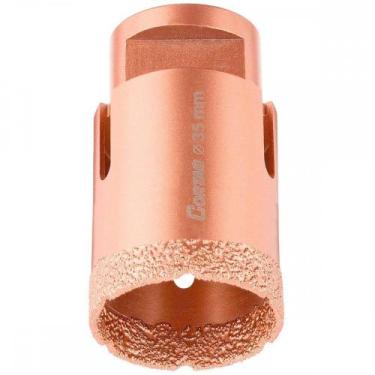 Imagem de Serra Copo Diamantada Cortag Para Esmerilhadeira 35Mm