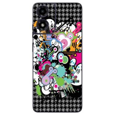 Imagem de Capa Adesivo Skin022 Verso Para Motorola Moto G24 - KawaSkin