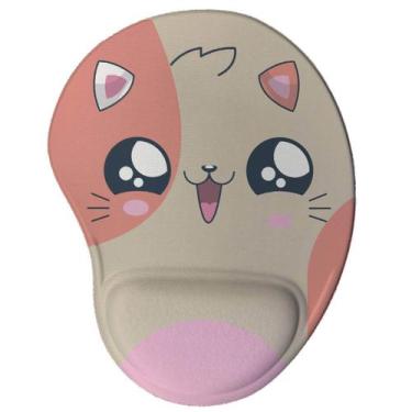 Imagem de Mouse pad Ergonômico Gatinho Kawaii Presente Criativo Geek - Geek Vip,