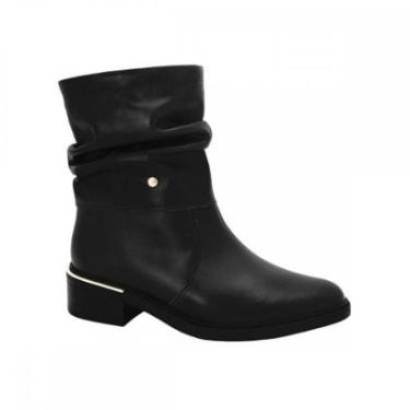 Imagem de Bota Comfortflex 2569304-5 Coturno Cano Médio Feminino-Feminino