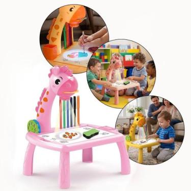 Imagem de Mesa Projetora de Desenhos Girafa Grande Brinquedo Artístico Desenvolv