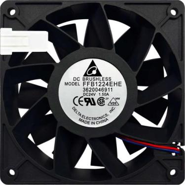 Imagem de Cooler Inversor CFW110017T6 24V 1.50A 3 Fios 3P 120X120X38 - WEG