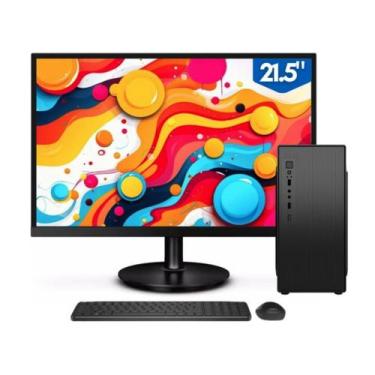 Imagem de Computador Completo i7 16GB SSD 1TB + Monitor 21,5" Office Windows 11 