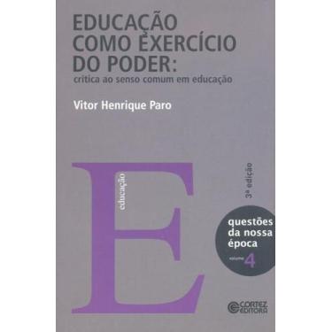 Imagem de Livro - Educação como exercício do poder