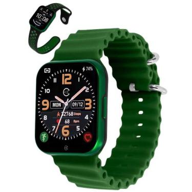 Imagem de Relógio Champion SmartWatch - CH50033X - 2 Pulseiras - Verde e Outra P