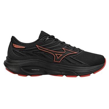 Imagem de Tênis Mizuno Jet 8 Corrida Preto e Vermelho - Masculino 40-Masculino