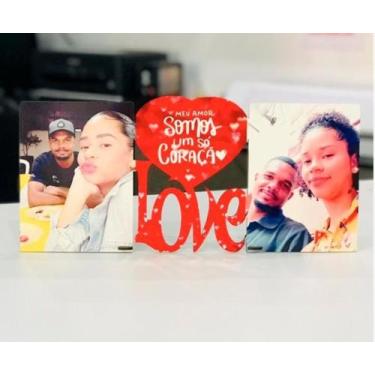 Imagem de Porta Retrato Love Personalizado Com Foto - Bythiti