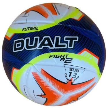 Imagem de Bola De Futsal Dualt Fight Sub 13 Techfusion Infantil, Azul, Vermelho,
