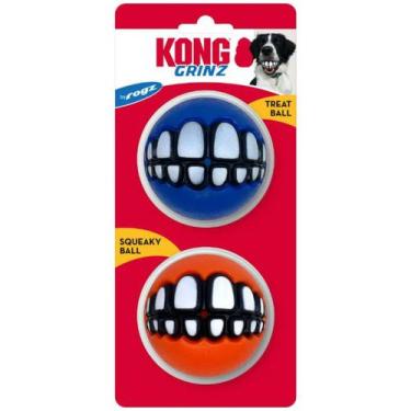 Imagem de Brinquedo Grinz Rogz Variety 2PK Bolas Para Cachorro Grande - Kong