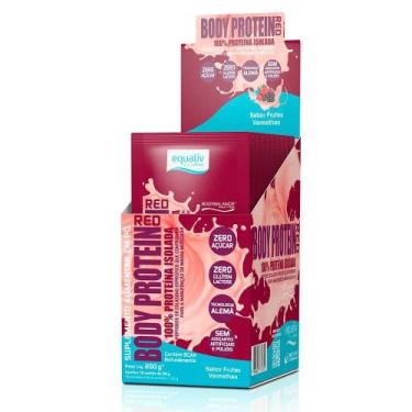 Imagem de Body Protein Frutas Vermelhas Proteína Isolada CX/10 Sachês Equaliv
