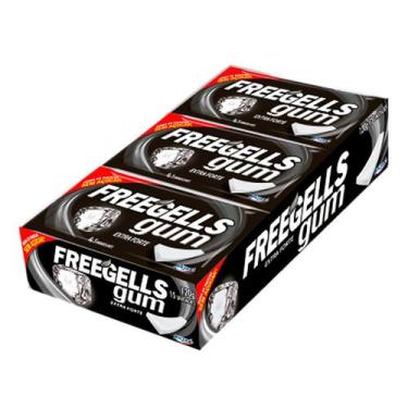 Imagem de Chiclete Freegells Gum Extra com 15 unidades