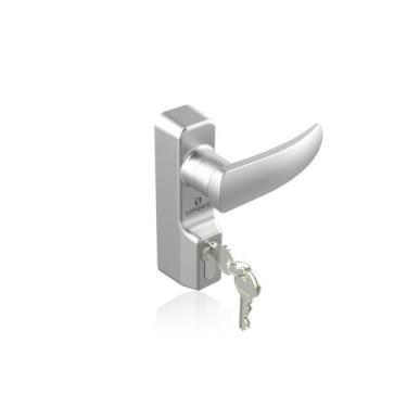 Imagem de Fechadura Anti- Pânico Soprano 5124 Prata, Acetinada