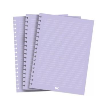 Imagem de Refil Caderno Smart Colegial com 48 Folhas DAC - Lilás