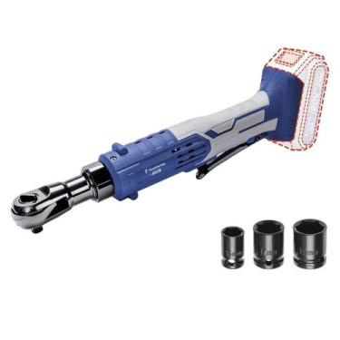 Imagem de Chave Catraca 20V 3/8" 65 N.m Tramontina Sem Bateria e Carregador