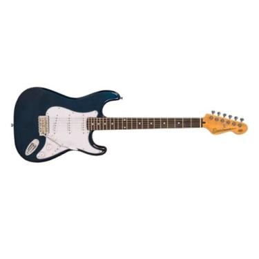 Imagem de Guitarra encore vintage strato e6 candy apple blue