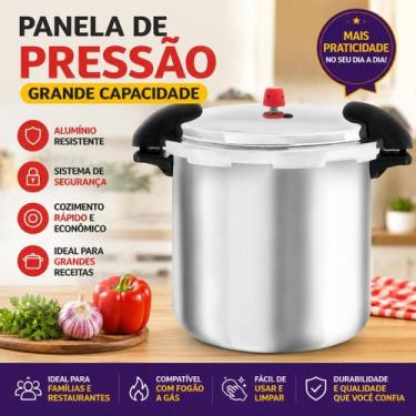 Imagem de Panela Industrial Eirilar 30L - Segurança, Durabilidade e Alta Perform