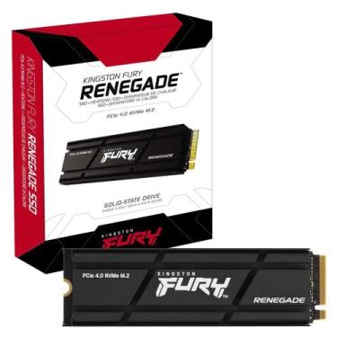 Imagem de SSD M.2 1TB Kingston Fury Renegade NVMe PCIe 4.0 x4 Leitura 7300MBs Gr