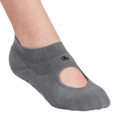Imagem de Meia Lupo Antiderrapante Pilates 3286-003, Malva, 33-36