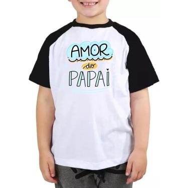 Imagem de Camiseta infantil amor do papai menino