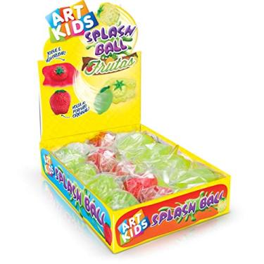 Imagem de Brinquedo Diverso Splash Ball Frutas Sortidas - Display Com 12 Acrilex Multicor