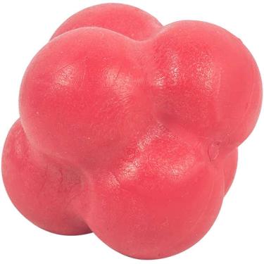 Imagem de Brinquedo Bola Maciça Átomo 6 em 1 Vermelho para Cães - Tam. P