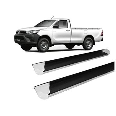 Imagem de Estribo Hilux 2016 a 2020 personalizado Branco C/S