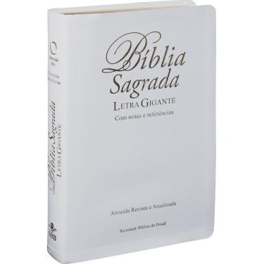Imagem de Biblia Letra Gigante Branca Ra