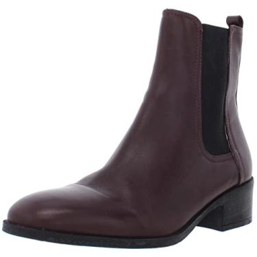 Imagem de Kenneth Cole REACTION Bota feminina Salt Chelsea no tornozelo, Vermelho, 7.5