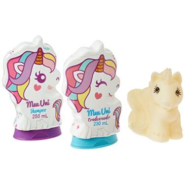 Imagem de Kit Shampoo 250Ml + Condicionador 230Ml Unicornio Branco, Nutriex