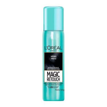 Imagem de Magic Retouch L'oréal Preto Spray Instantâneo Para Retoque De Raiz 75M