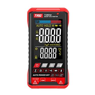 Imagem de Tingpai Multímetro TA804B Auto testador profissional True RMS Multímetro Ult -fino igente OHM NCV Voltage Meter tância Diode Auto e manual Dual Mode