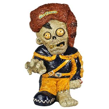 Imagem de Forever Collectibles NCAA West Virginia Mountaineers Estatueta de zumbi unissex, cor do time, tamanho único