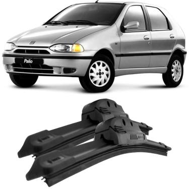 Imagem de Par Palhetas Limpador Parabrisa Palio Aerofit 23  16