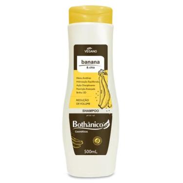 Imagem de Shampoo Banana & Chia Redução De Volume - Bothânico Cosméticos