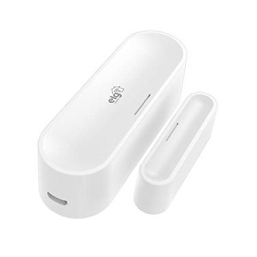 Imagem de Sensor Magnético de Abertura Inteligente WI-FI com Multiusuário e Monitoramento Remoto, Compatível com Alexa e Google Assistant, Branco, SHSM501, ELG