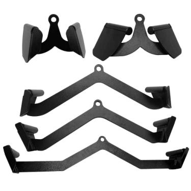 Imagem de Kit 5 Puxadores Anatômicos para Academia