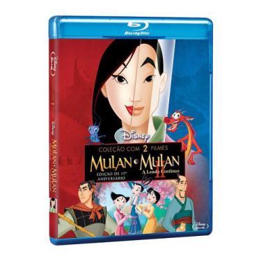 Imagem de Blu-Ray - Coleção Mulan - Disney