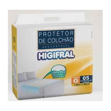 Imagem de Protetor De Colchão Higifral Descartável - G