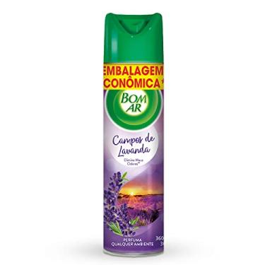 Imagem de Aromatizador Bom Ar Aerossol Lavanda 360ml Embalagem Econômica, Air Wick, Roxo