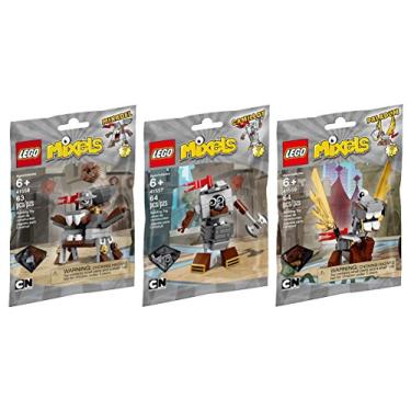 Imagem de LEGO, Mixels Series 7 Bundle Set of Knights, Camillot (41557), Paladum (41559) and Mixadel (41558)