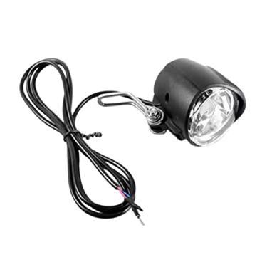 Imagem de Fancyes Farol elétrico de bicicleta Farol E-bike à prova d'água 12V-80V bicicleta LED luz frontal com buzina