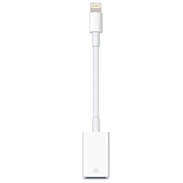 Imagem de Adaptador de câmera Lightning para USB, adaptador de cabo Lightning fêmea USB OTG para iPhone selecionado, modelos iPad, câmera de conexão, leitor de cartão mouse teclado